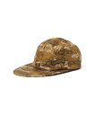 【SALE/40%OFF】BEAMS PLUS BEAMS PLUS / ポリエステル プリント 5パネル ロングビル キャップ ビームス アウトレット 帽子 その他の帽子 ブラウン【送料無料】