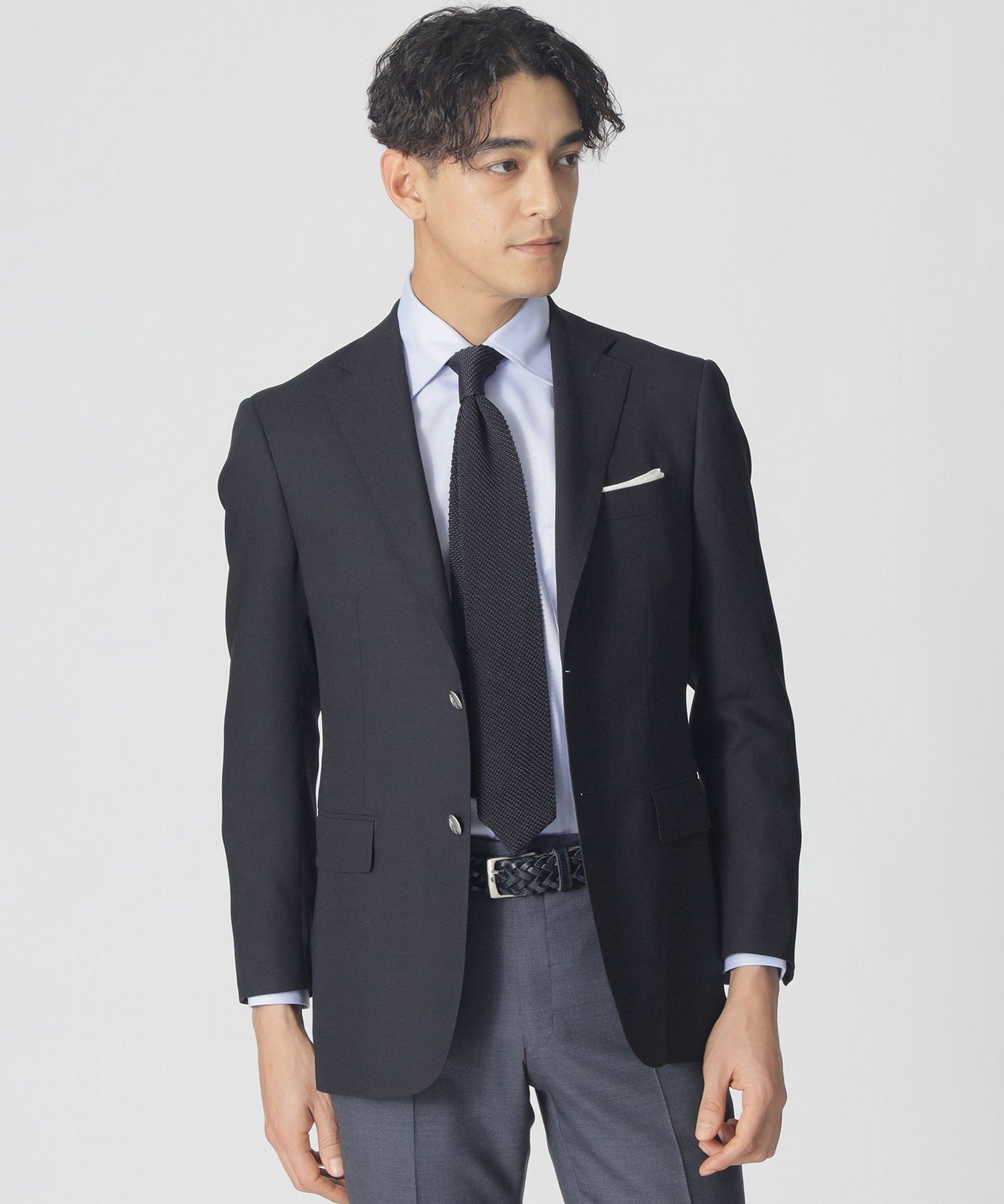Other - 【SALE／22%OFF】Paul Stuart 【QUINTESSENTIAL】シングル2ボタン サマーブレザー ポール・スチュアート ジャケット・アウター テーラードジャケット・ブレザー ネイビー【送料無料】