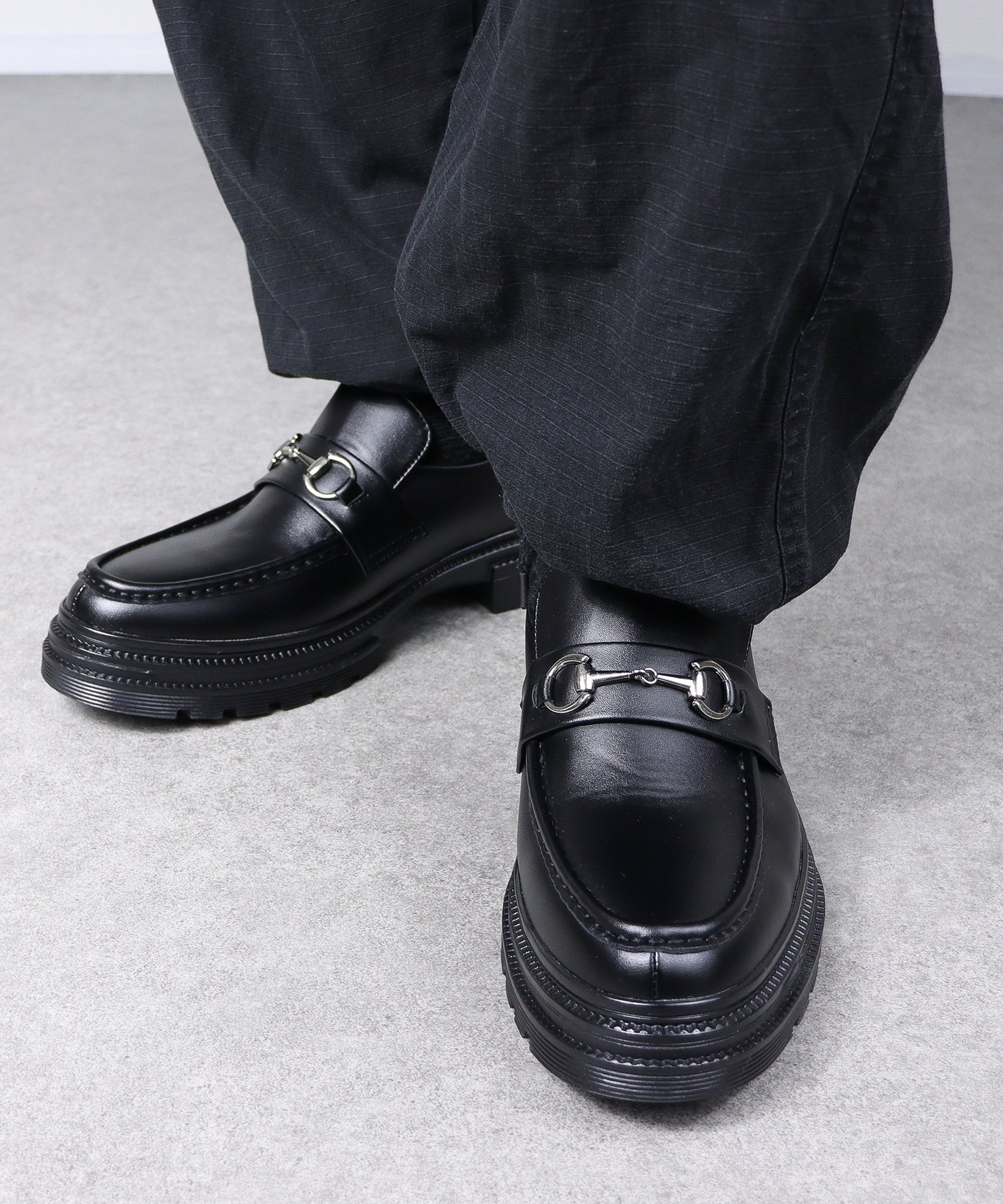 【SALE／6%OFF】Dedes メンズ ストリート オフィス フォーマル セットアップ ビットローファー ☆6378 サンエーフットウェアー シューズ・靴 ローファー ブラック【送料無料】