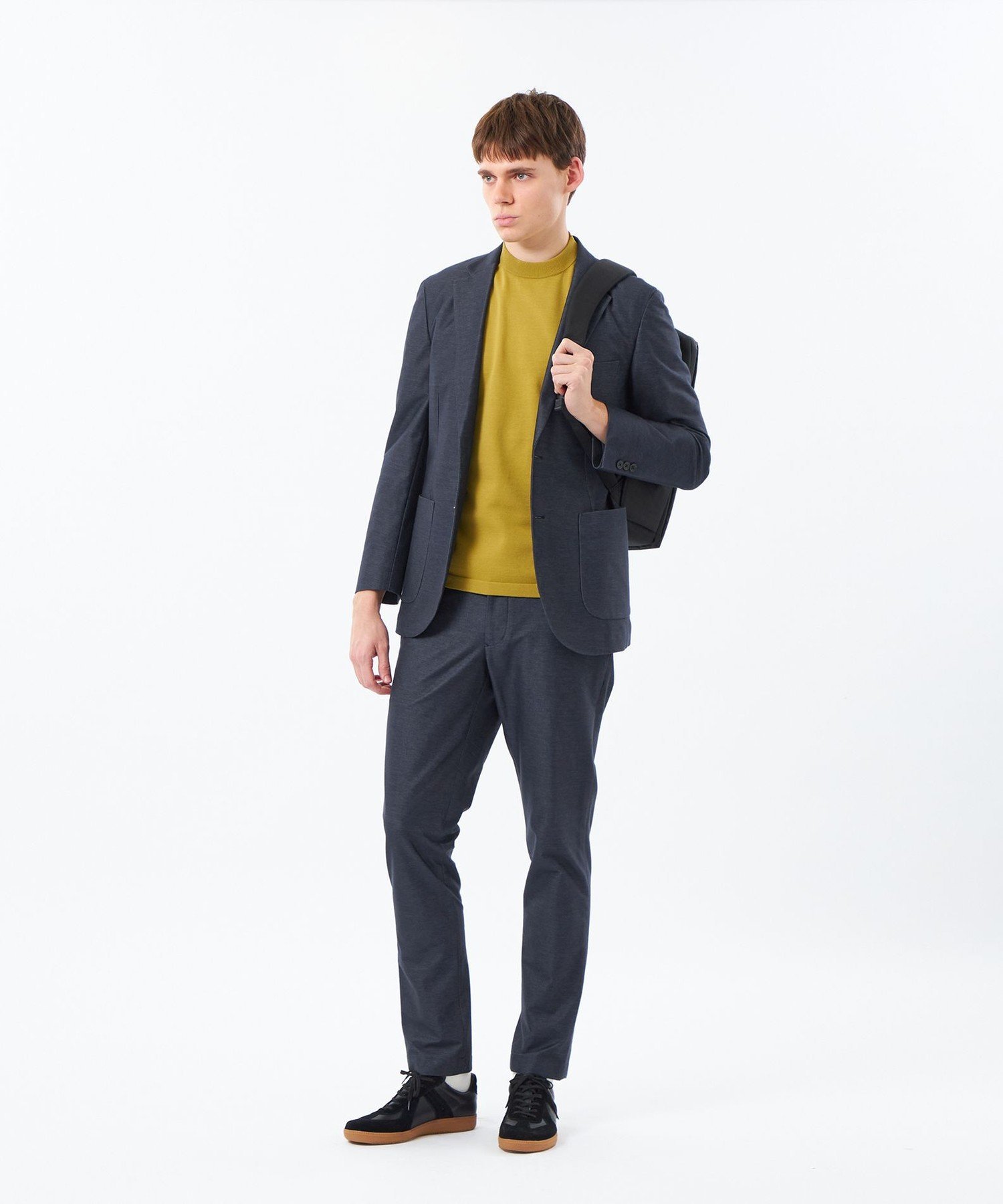 MACKINTOSH PHILOSOPHY 【WEB&一部店舗限定】テーラードジャージー ジャケット スーピマデニムライクジャージー マッキントッシュ フィロソフィー ジャケット・アウター テーラードジャケット・ブレザー ネイビー【送料無料】