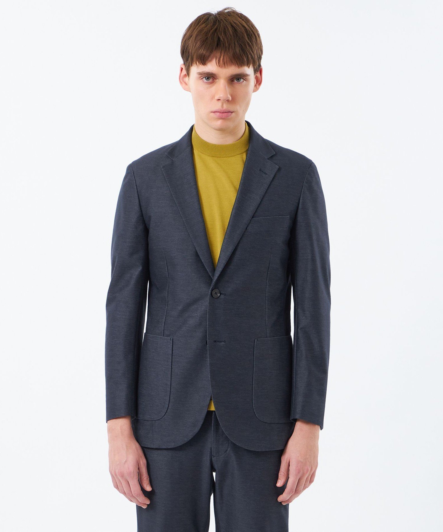 MACKINTOSH PHILOSOPHY 【WEB&一部店舗限定】テーラードジャージー ジャケット スーピマデニムライクジャージー マッキントッシュ フィロソフィー ジャケット・アウター テーラードジャケット・ブレザー ネイビー【送料無料】