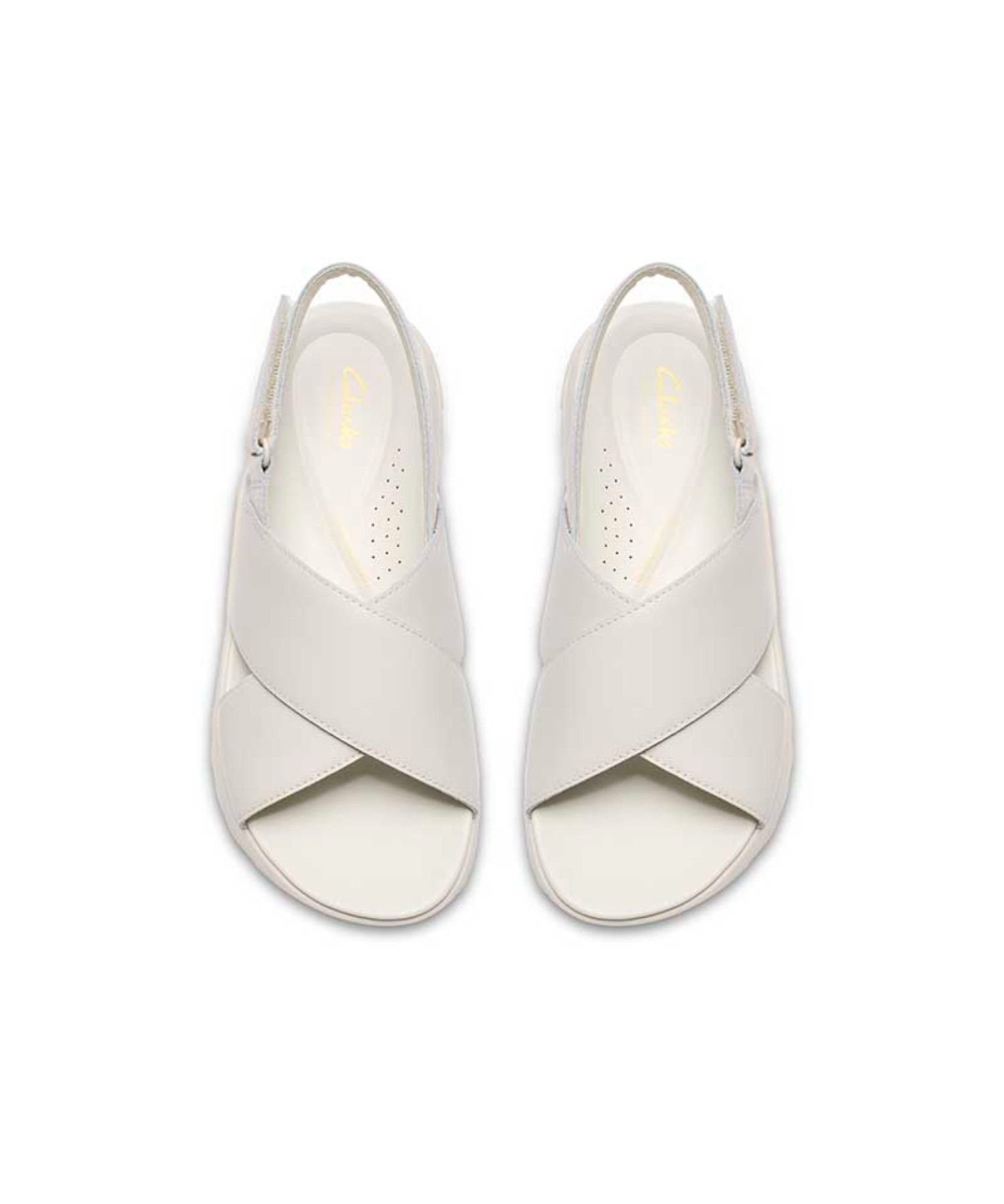 Clarks 068K ダッシュライトウィッシュ ホワイト サンダル リーガル フットコミュニティー シューズ・靴 サンダル ホワイト