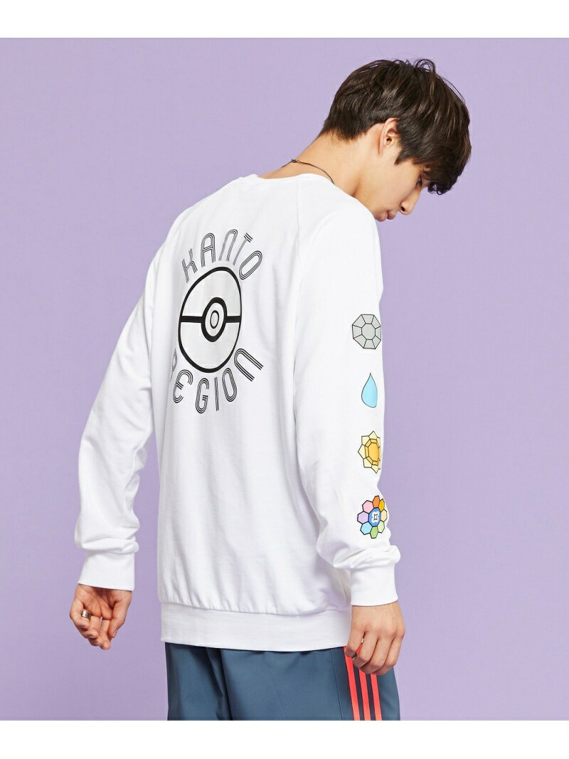 【SALE／50%OFF】adidas Sports Performance (M)M POKEMON クルーネックスウェット アディダス カットソー スウェット ブラック ホワイト