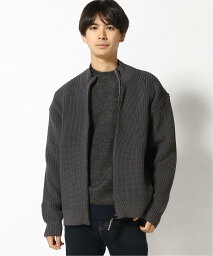 ニコアンド 洋服 メンズ 【SALE／50%OFF】niko and ... (M)コンフォートニットZIPカーデ ニコアンド トップス カーディガン グレー ブルー【送料無料】