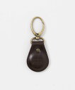 URBAN RESEARCH ITEMS UNIVERSAL OVERALL Leather Key Holder A アーバンリサーチアイテムズ ファッション雑貨 チャーム・キーチェーン ブラウン ブラック