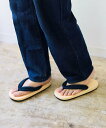 BEAMS JAPAN うらつか工房 * BEAMS JAPAN / 別注 下駄 サンダル XL ビームス ジャパン シューズ・靴 サンダル ブラック ネイビー...