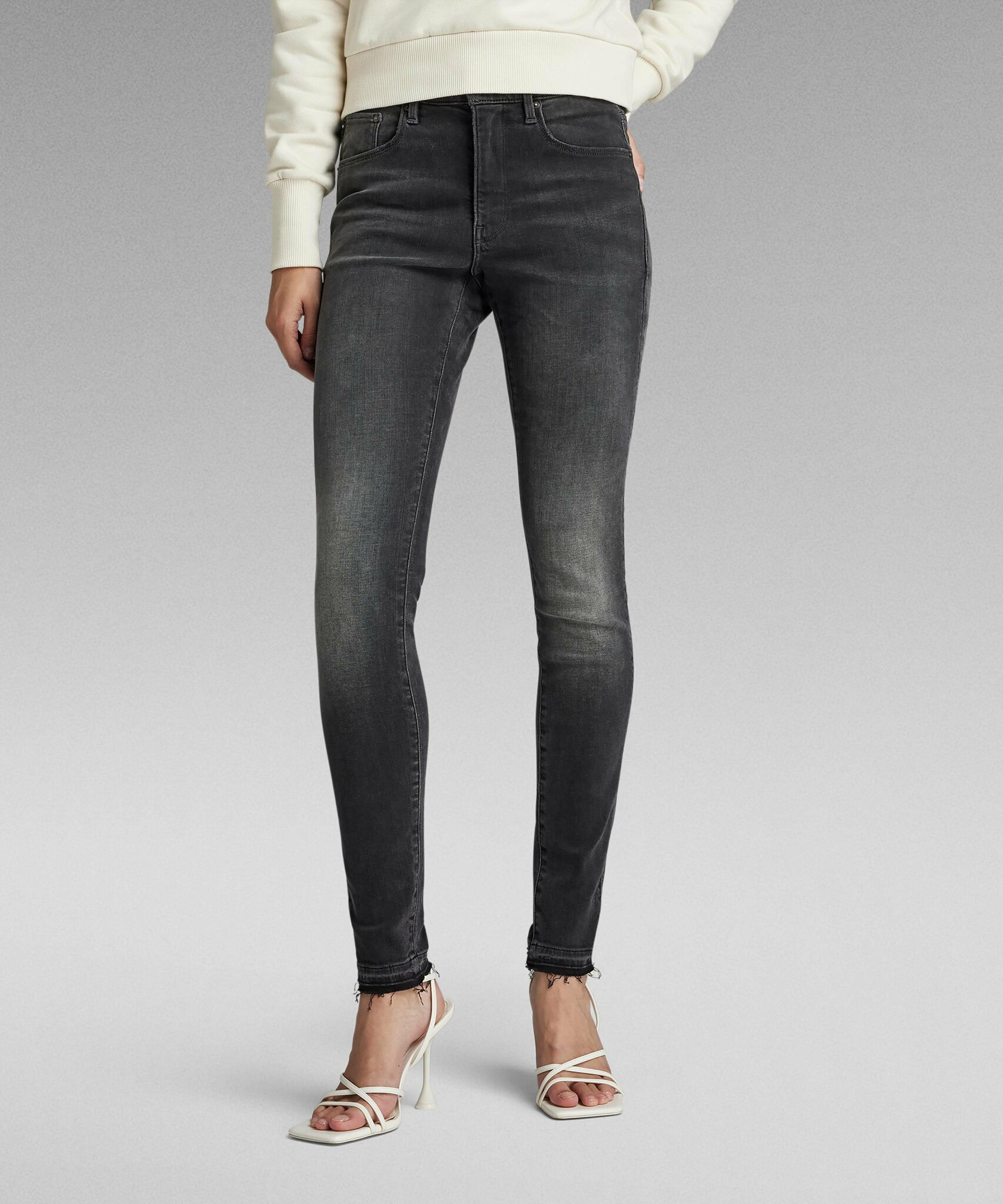 【SALE/50%OFF】G-Star RAW 【公式ショップ】3301 SKINNY JEANS/ベーシックスキニージーンズ ジースターロゥ パンツ ジーンズ・デニムパンツ ブラック【送料無料】