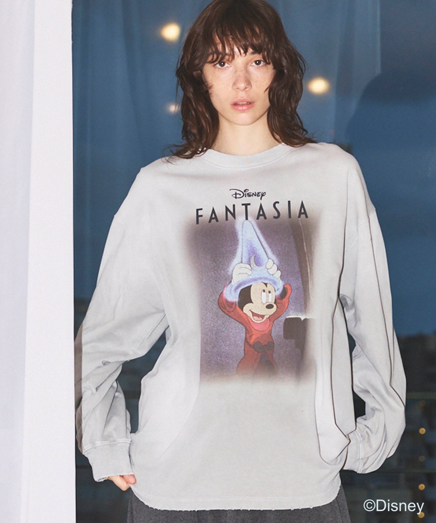 MAISON SPECIAL 「FANTASIA」- HAT - Prime-Over Crew Neck Long Sleeve T-Shirt メゾンスペシャル トップス カットソー・Tシャツ ブラック グレー ネイビー【送料無料】のサムネイル