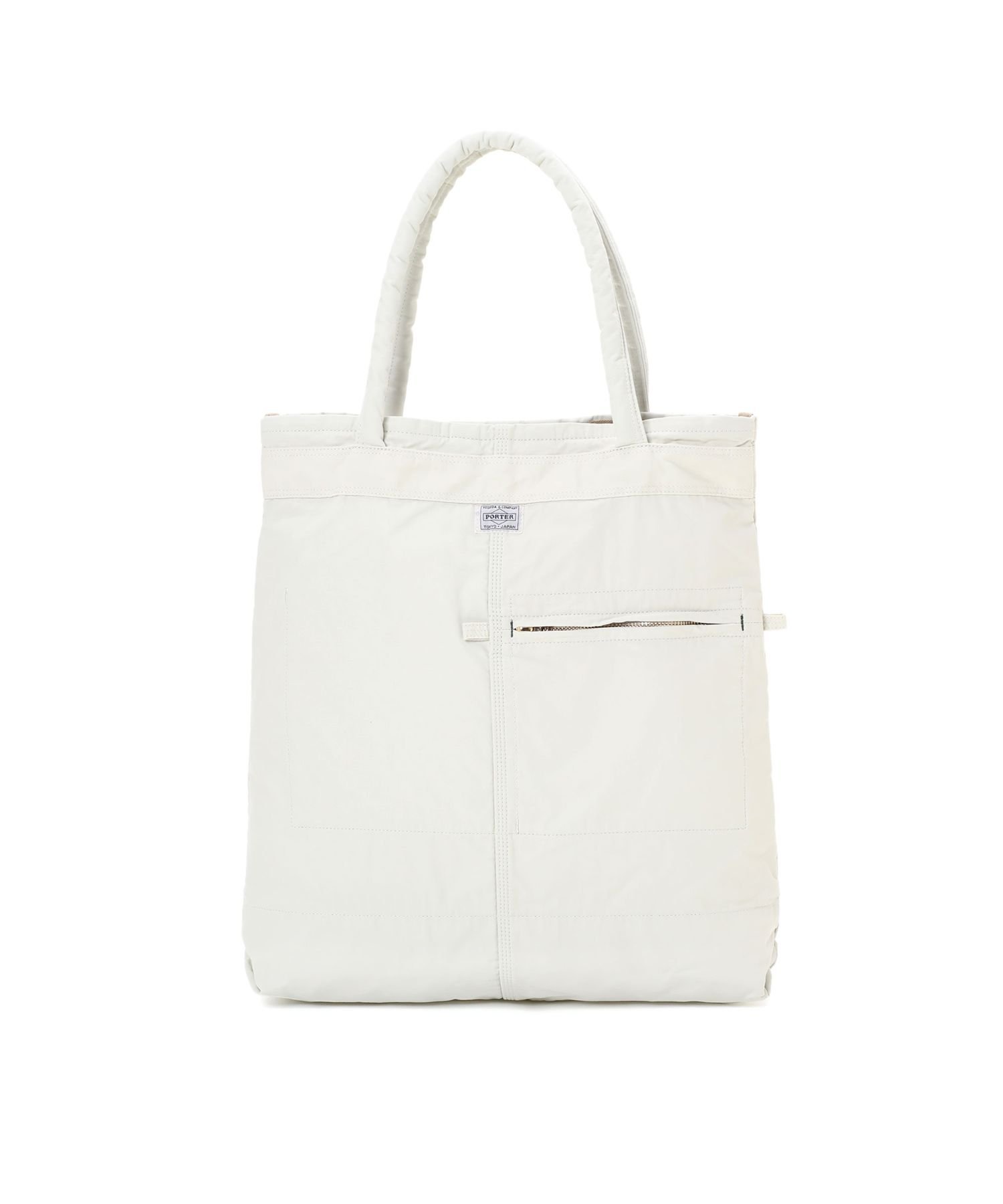 PORTER マイル トートバッグ ポーター バッグ トートバッグ ブラック ホワイト【送料無料】