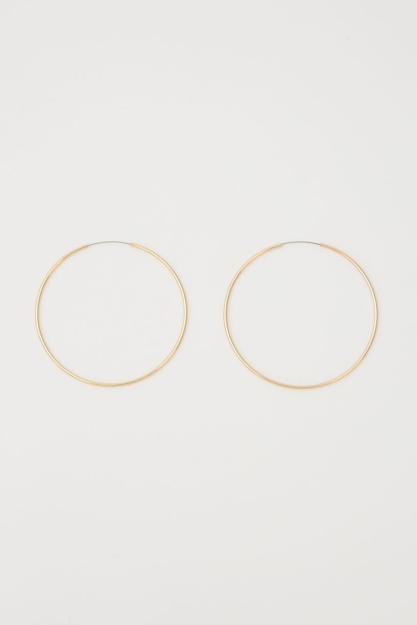 LAGUA GEM THIN HOOP ピアス ラグア ジェム アクセサリー・腕時計 その他のアクセサリー・腕時計