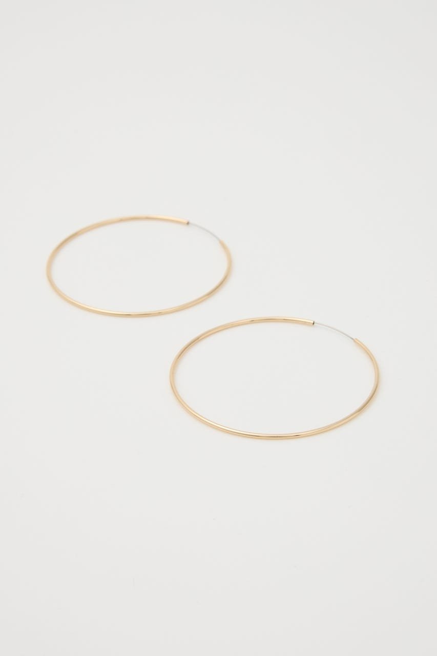 LAGUA GEM THIN HOOP ピアス ラグア ジェム アクセサリー・腕時計 その他のアクセサリー・腕時計