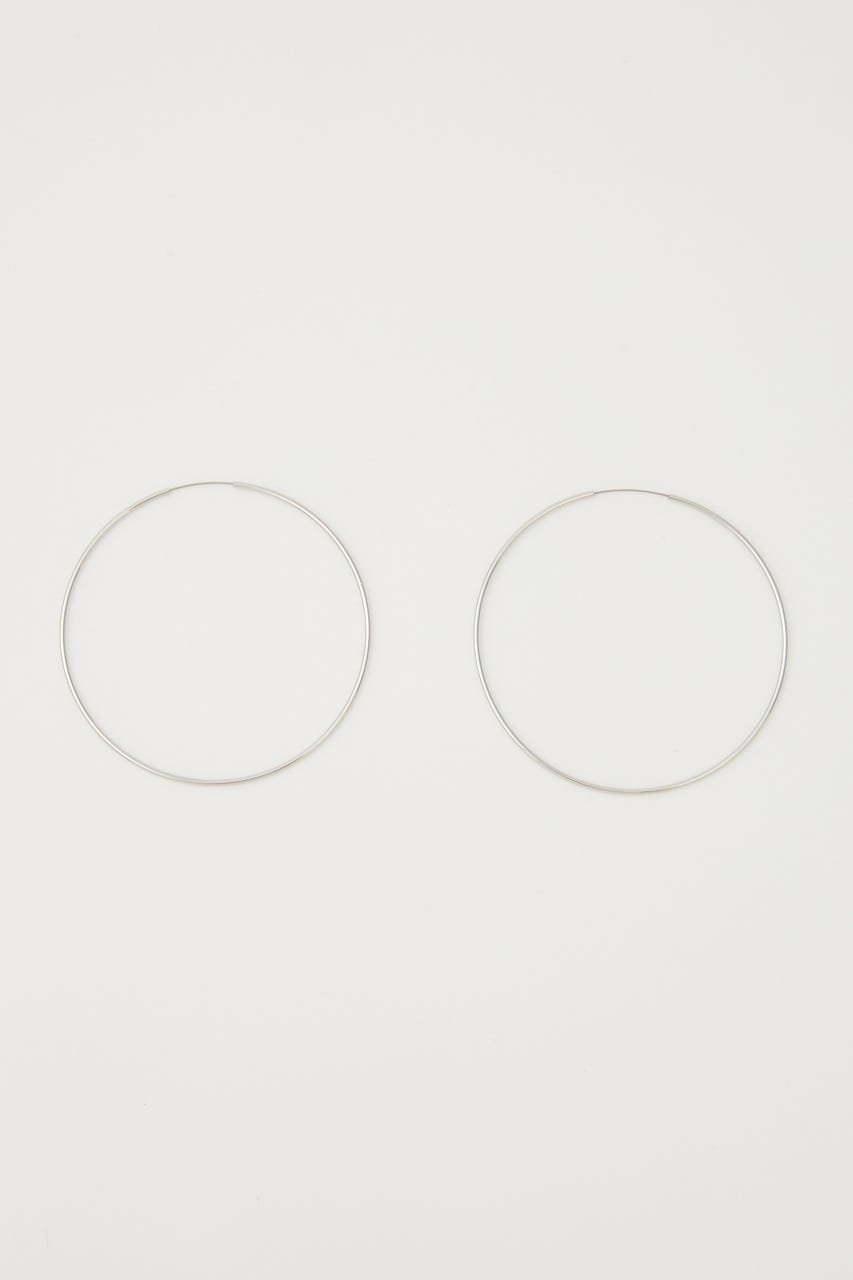 LAGUA GEM THIN HOOP ピアス ラグア ジェム アクセサリー・腕時計 その他のアクセサリー・腕時計