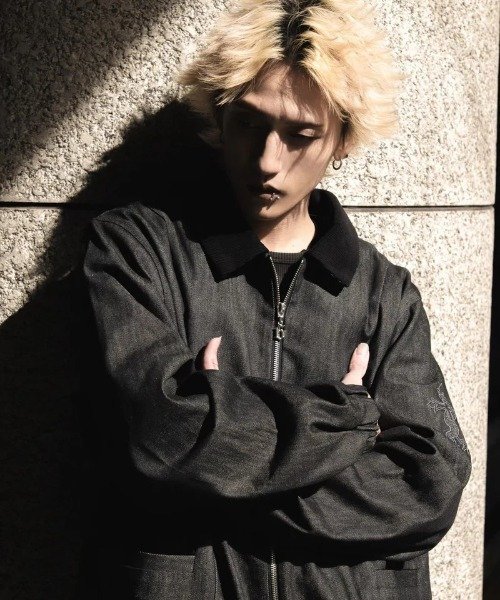 LHP gibous/ギボス/corduroy denim jacket エルエイチピー ジャケット・アウター ブルゾン・ジャンパー ブラック