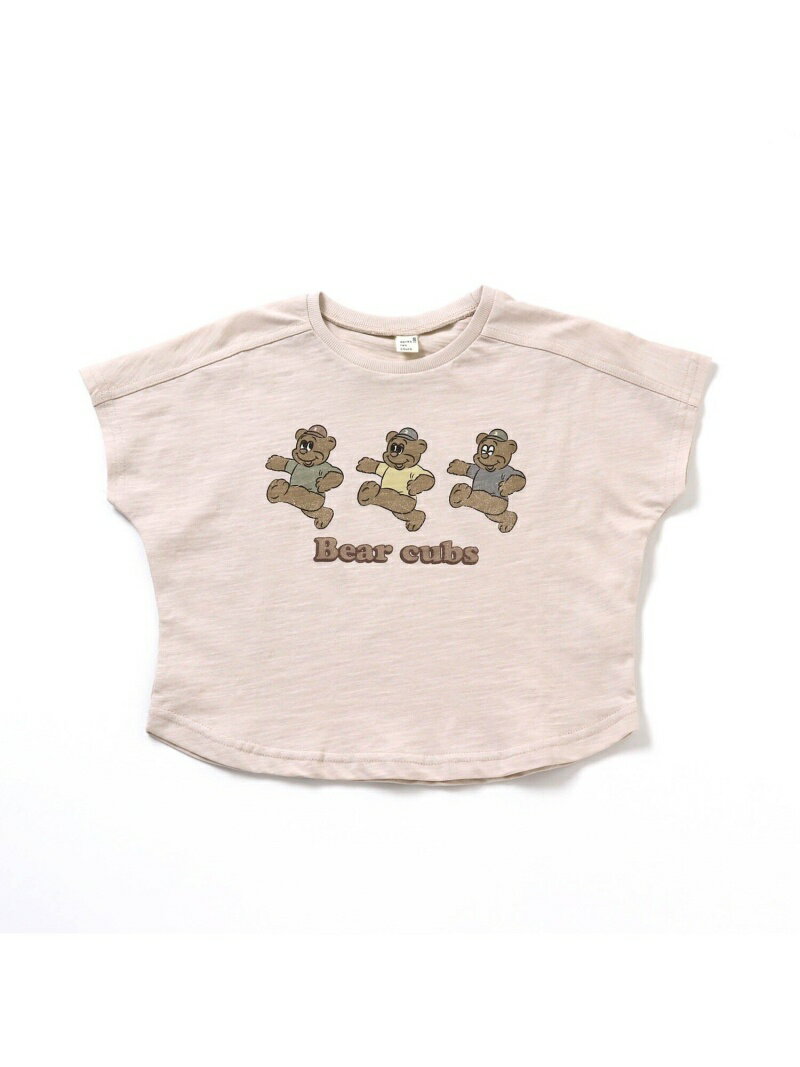 【SALE／53%OFF】apres les cours 2柄BEARTシャツ エフオーオンラインストア トップス カットソー・Tシャツ ホワイト グリーンのサムネイル