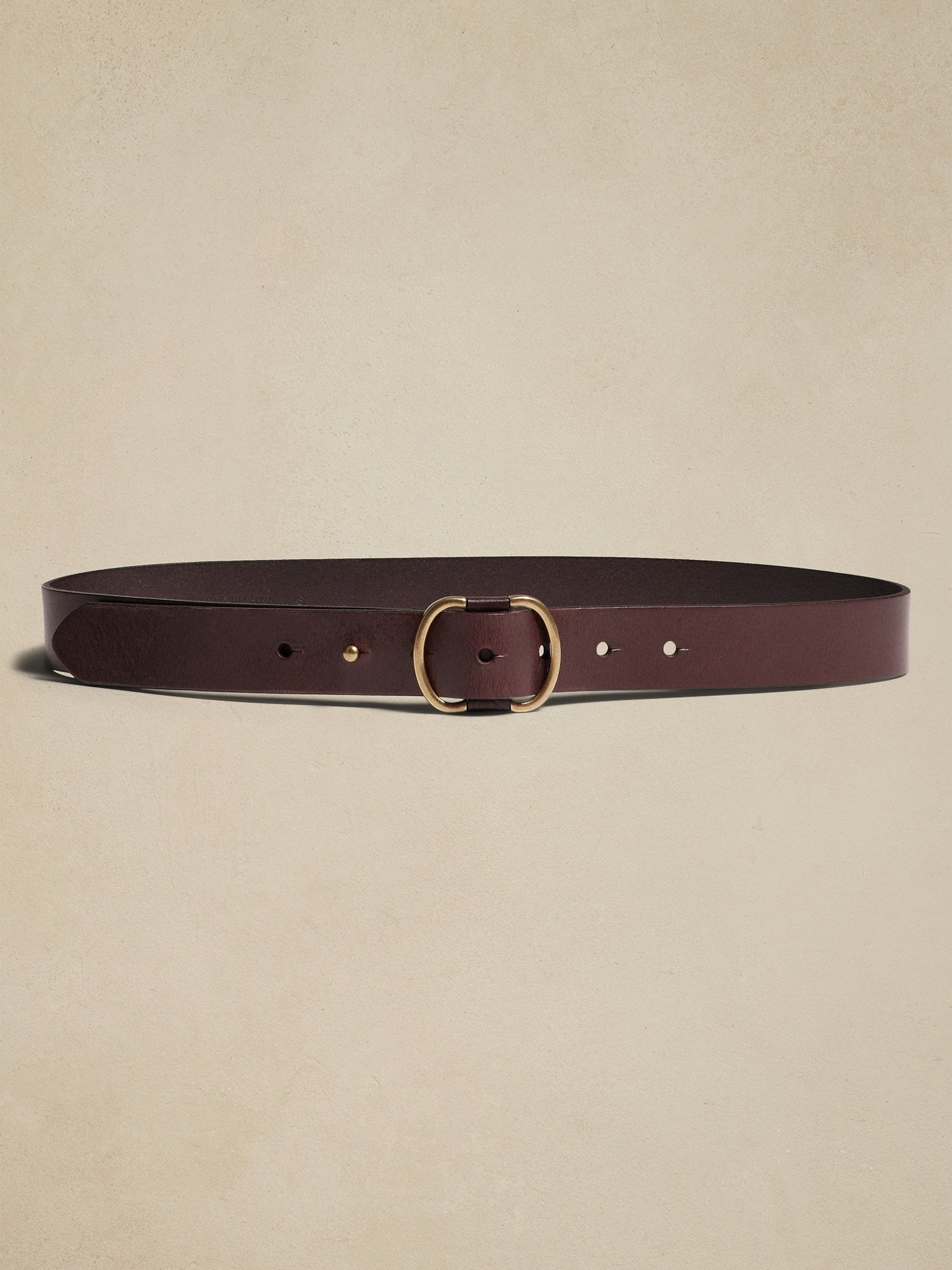 【SALE／80%OFF】BANANA REPUBLIC FACTORY STORE BANANA REPUBLIC FACTORY STORE　　レザーベルト バナナ・リパブリック ファクトリーストアー ファッション雑貨 ベルト ブラウンのサムネイル