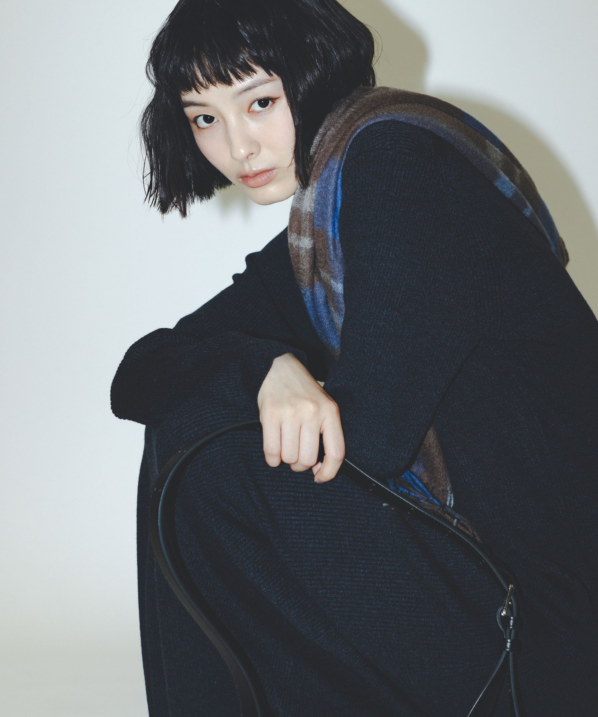 【SALE／50%OFF】NANO universe ニットキャミワンピース+ニットポロカーディガンSET ナノユニバース ワンピース・ドレス ワンピース ベージュ グレー【送料無料】 stylife-14814694 Rakuten Fashion サンプル画像3