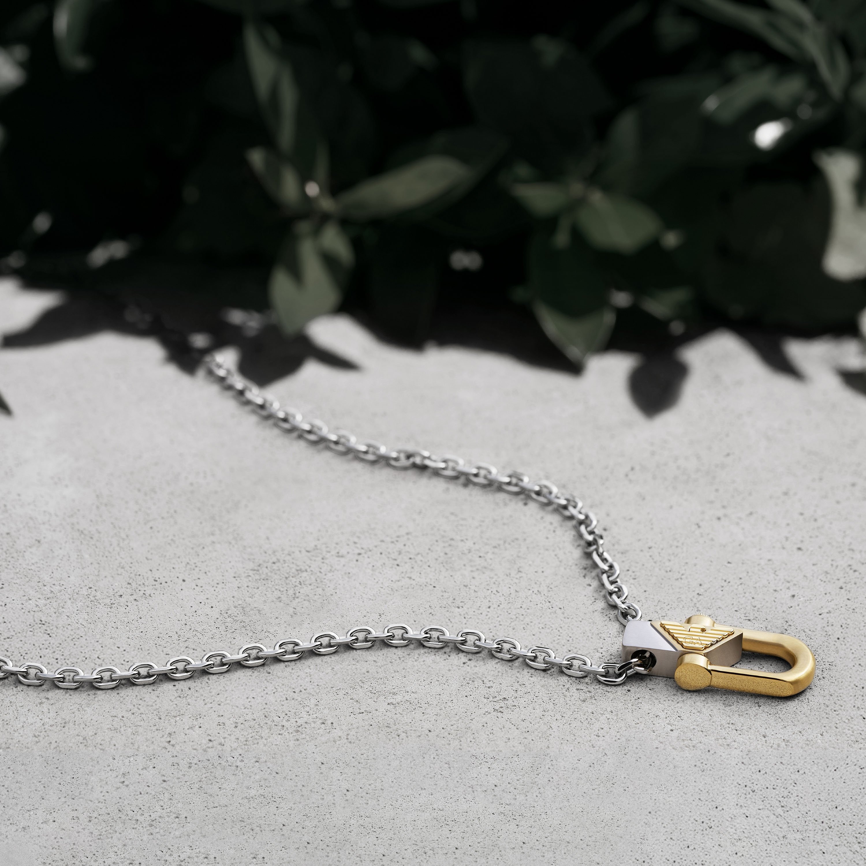 EMPORIO ARMANI エンポリオ・アルマーニ アクセサリー メンズ ネックレス シルバー...
