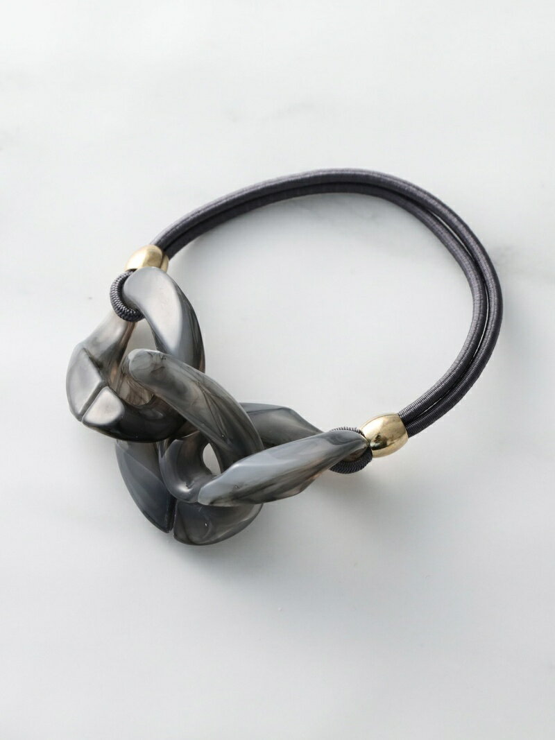 Afternoon Tea LIVING モチーフヘアゴム アフタヌーンティー・リビング アクセサリー・腕時計 その他のアクセサリー・腕時計 グレーのサムネイル