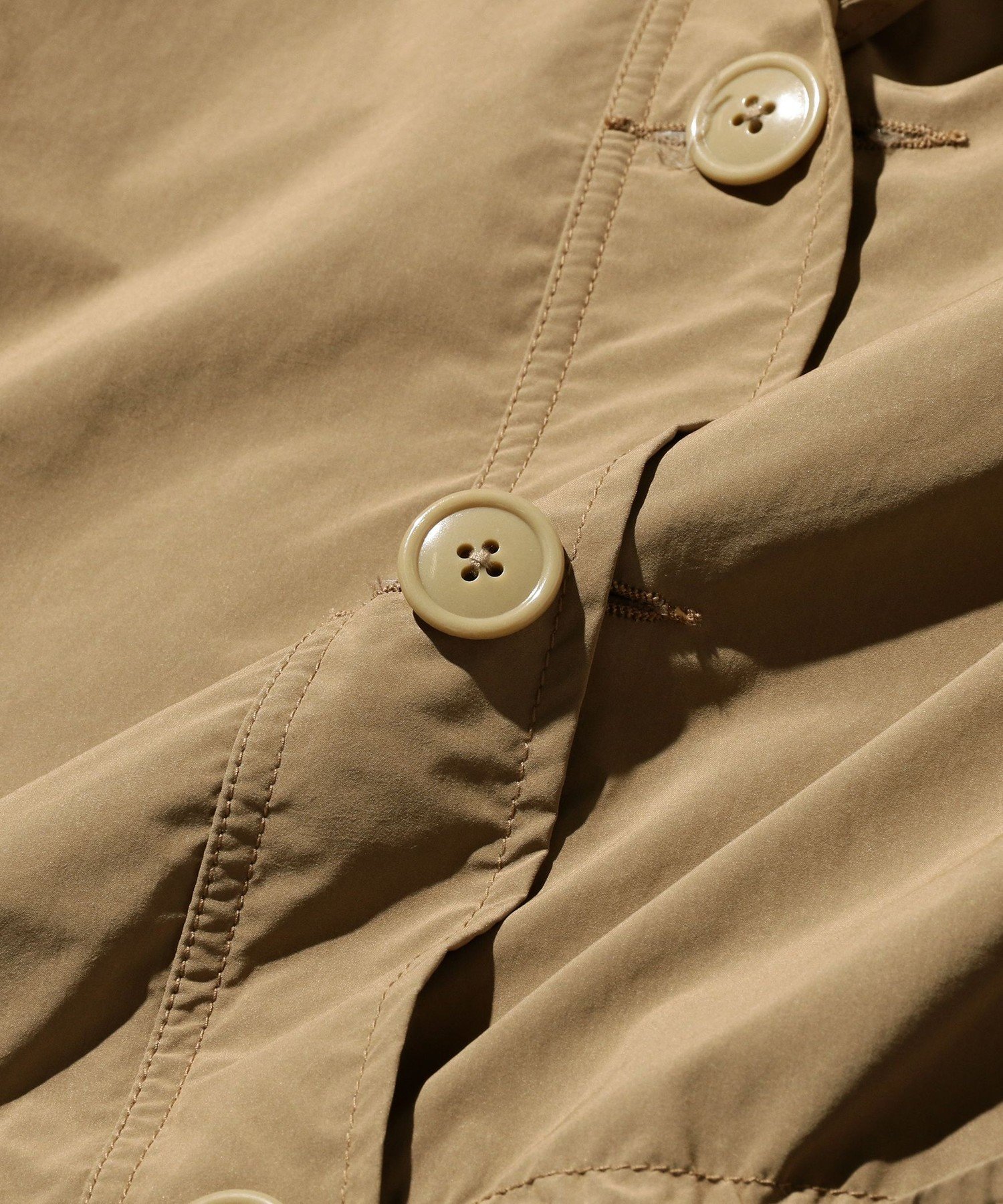 Multi Dyed Military Coat 38-19-0099-139 38190099139: Tan