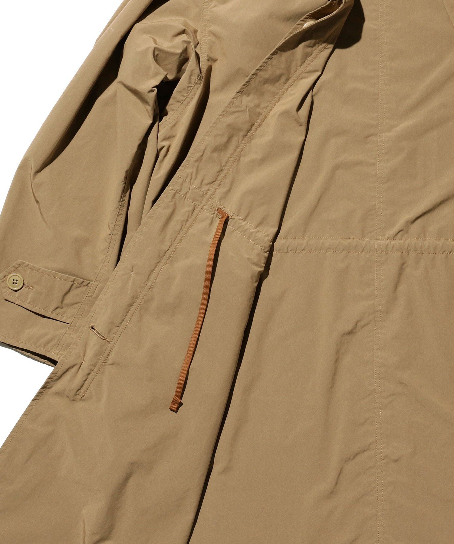 Multi Dyed Military Coat 38-19-0099-139 38190099139: Tan
