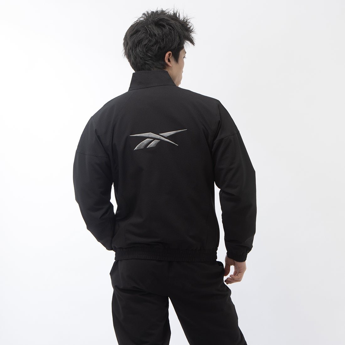 【SALE／51%OFF】Reebok クラシック コート ジャケット / CL COURT SPORT JACKET リーボック ジャケット・アウター その他のジャケット・アウター ブルー ブラック【送料無料】