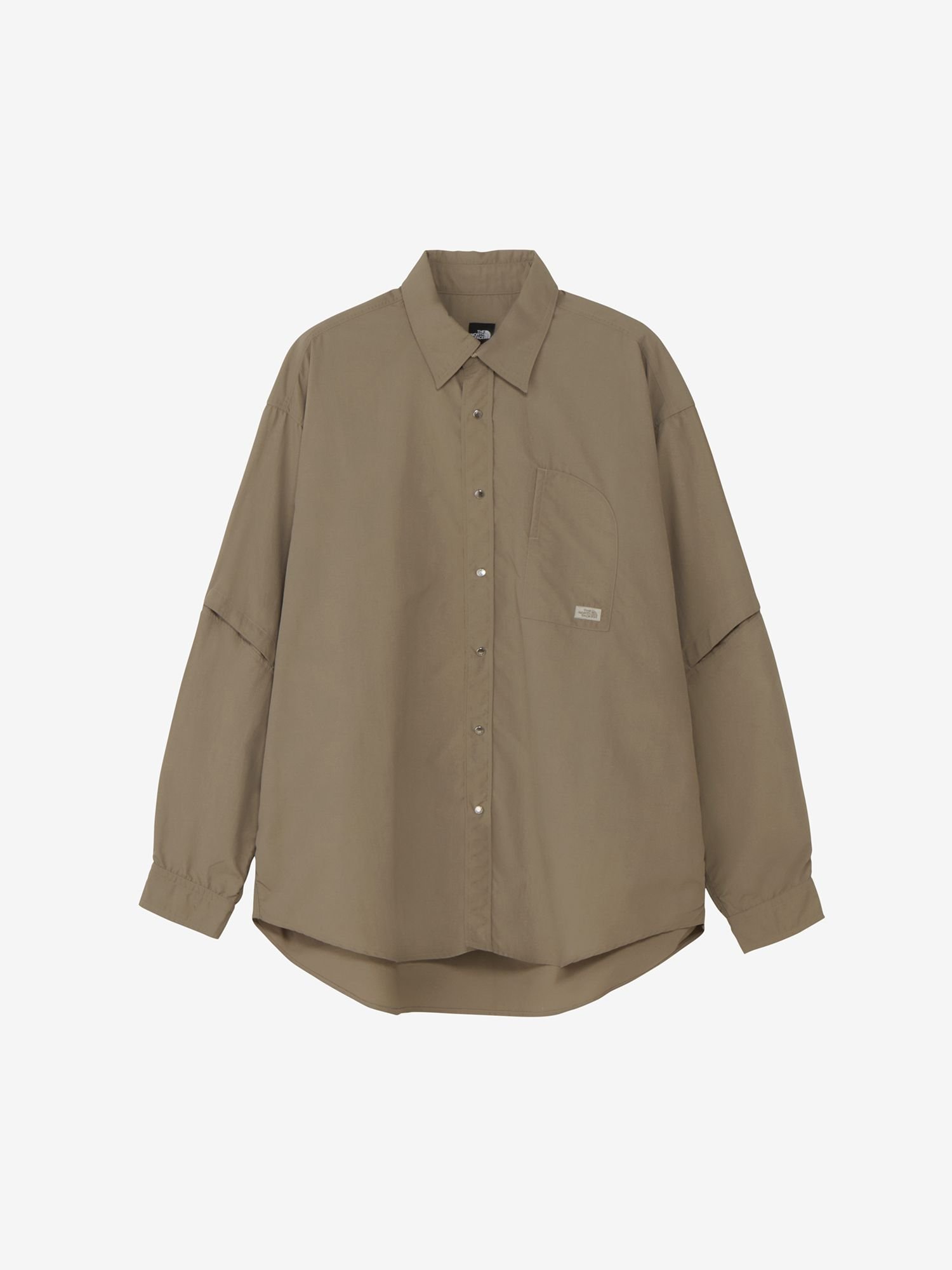 【SALE／30%OFF】THE NORTH FACE 【公式】ロングスリーブエンライドシャツ(ユニセックス) ザ・ノース・フェイス トップス ポロシャツ ブラック【送料無料】
