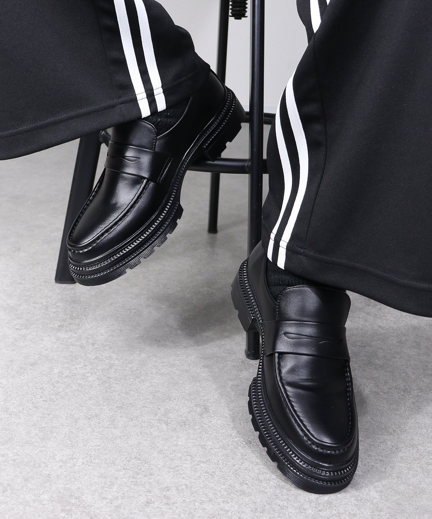 【SALE／6%OFF】Dedes メンズ ストリート オフィス フォーマル セットアップ ローファー ☆6373 サンエーフットウェアー シューズ・靴 ローファー ブラック【送料無料】