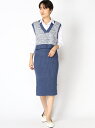 【SALE/40%OFF】Aimoon (W)韓国 セットアップ レディース 秋冬服 ミニミニストア トップス アンサンブル ブルー【送料無料】