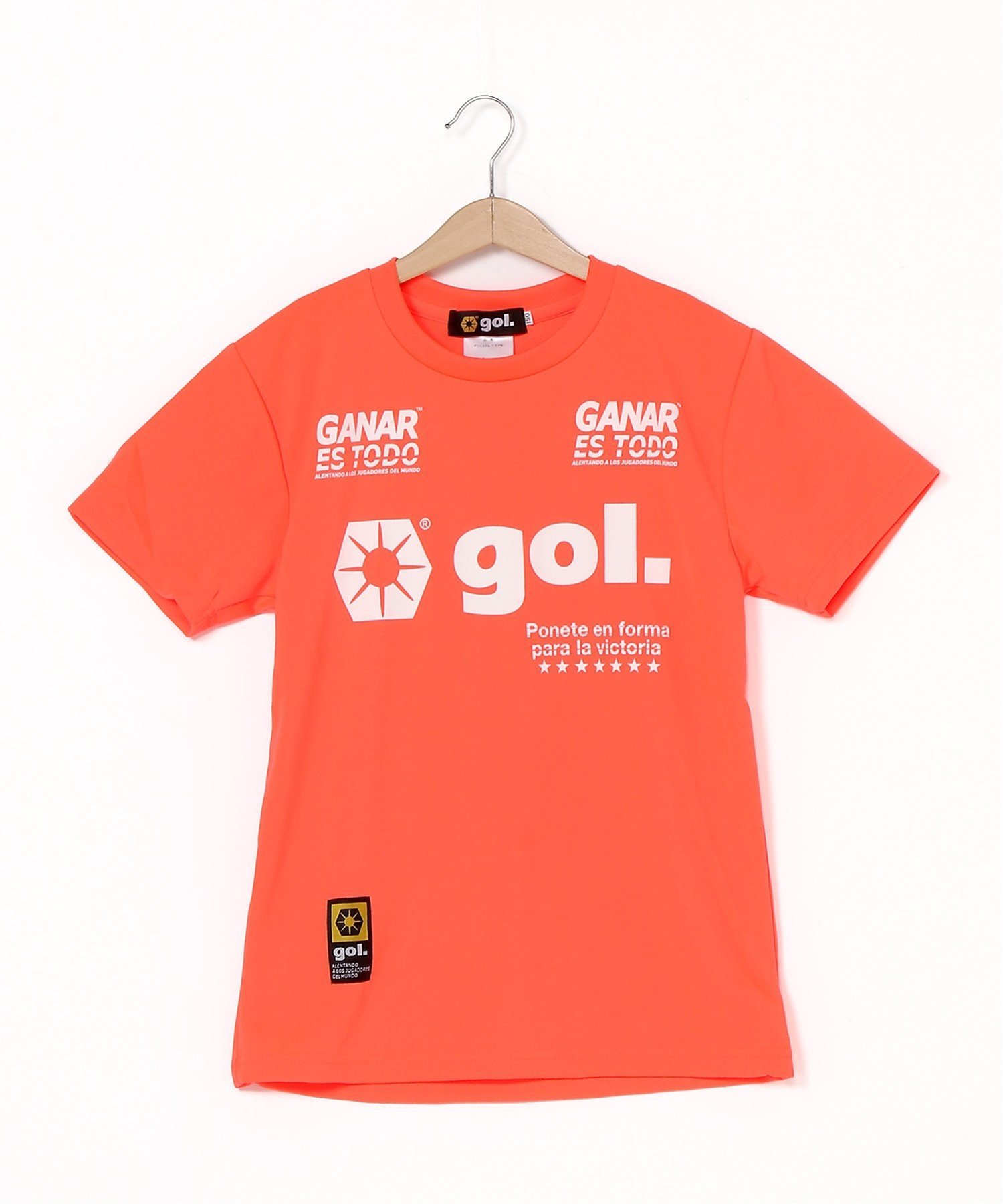 gol. (K)ゴル886Jドライシャツ ゴル トップス カットソー・Tシャツ オレンジ ブラック ブルー