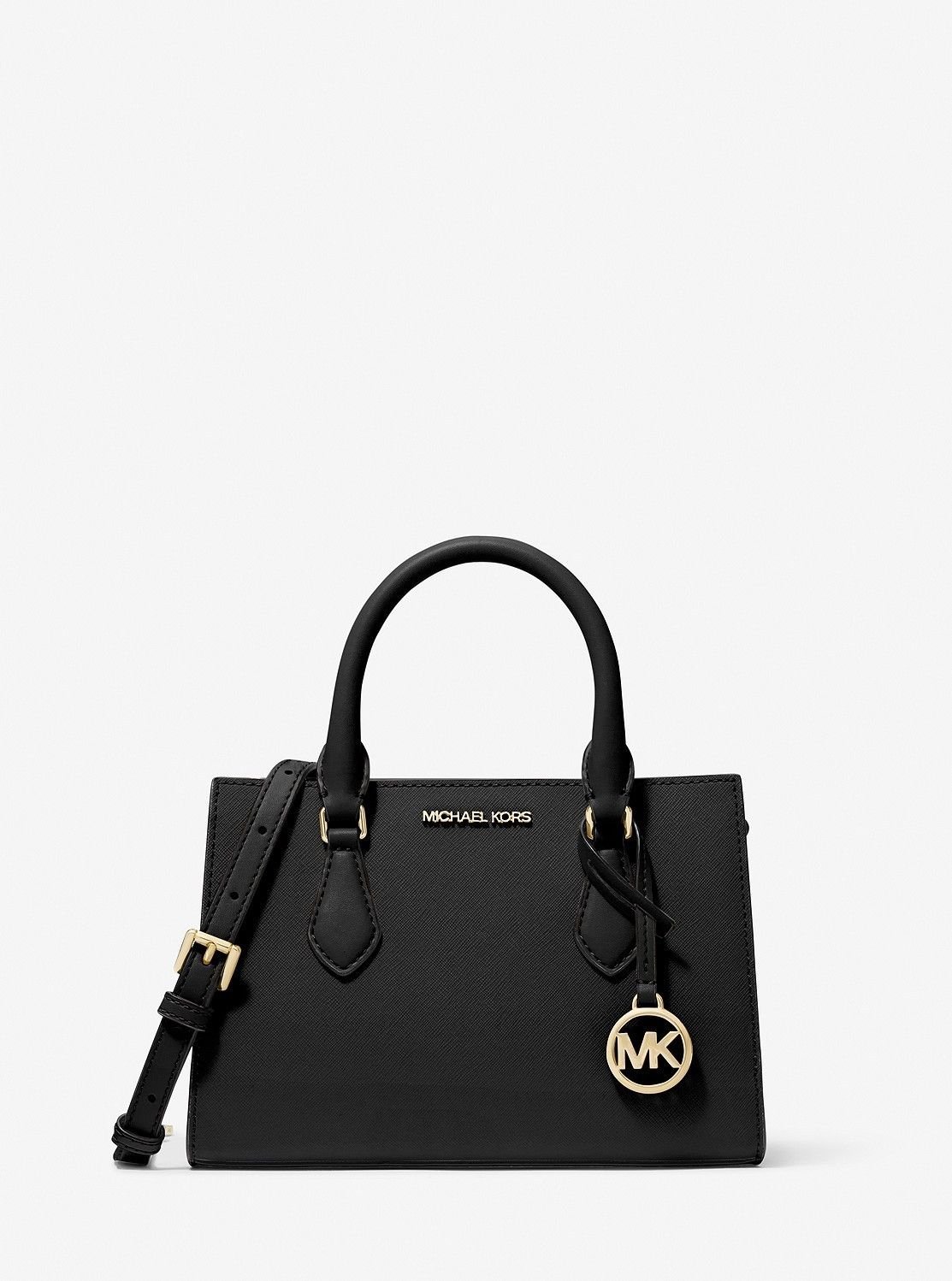 マイケルコース ハンドバッグ 【SALE／66%OFF】MICHAEL KORS SHEILA センタージップ サッチェル スモール マイケルコース マイケル・コース バッグ ハンドバッグ ブラック【送料無料】