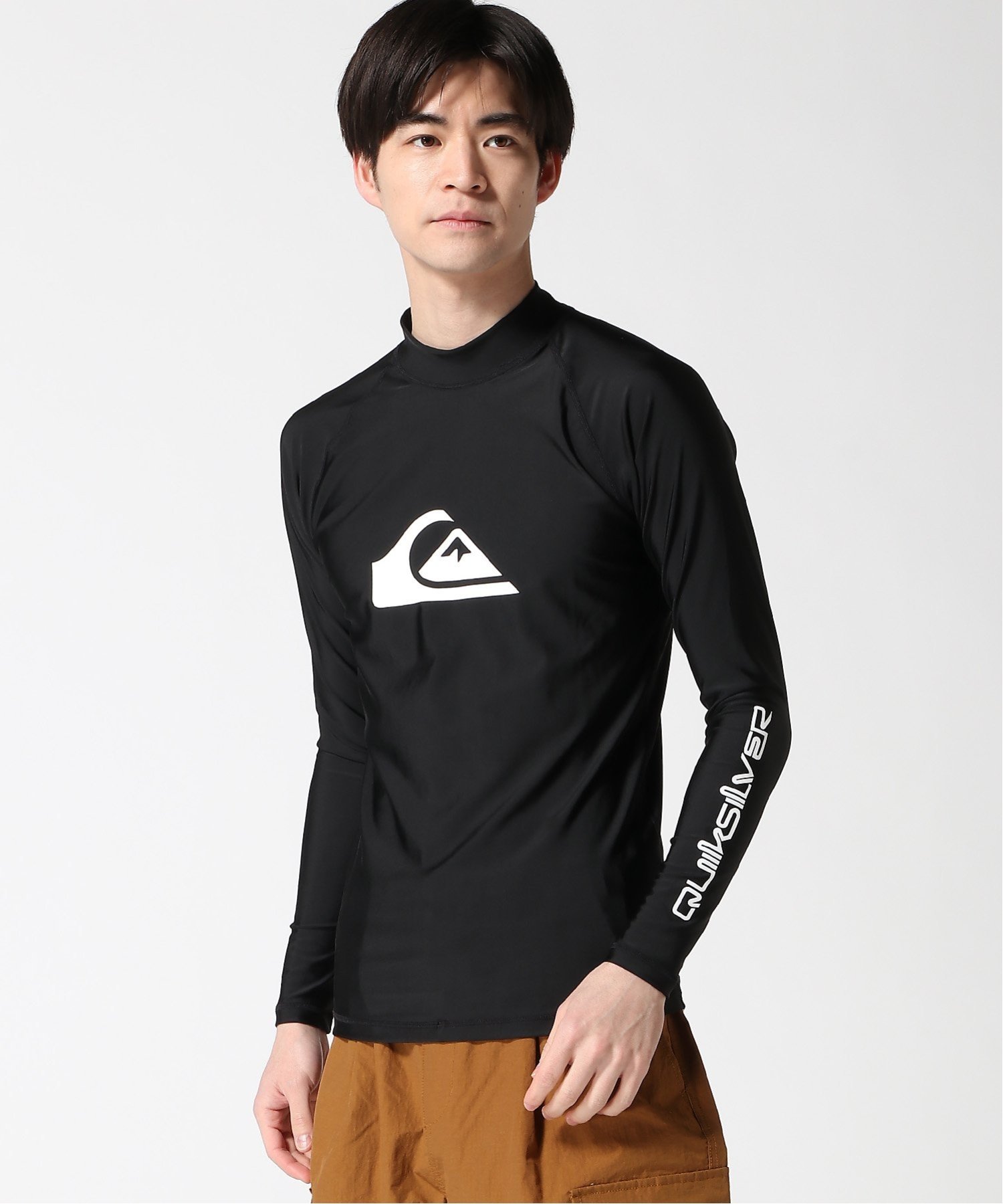 QUIKSILVER (M)ALL TIME LR åС ȥåץ åȥT ֥å ۥ磻ȡ̵