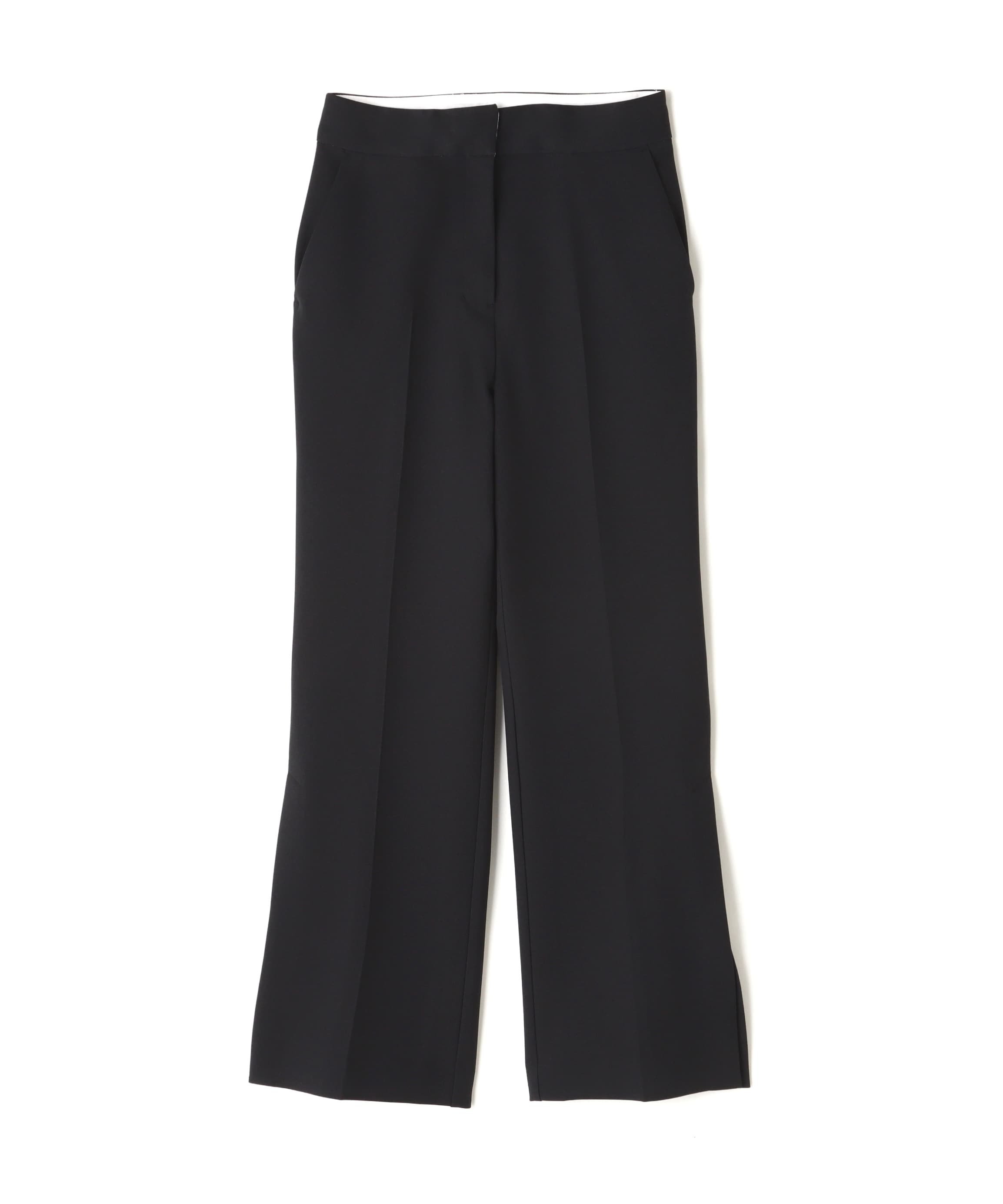 N. Natural Beauty Basic サイドベントフレアパンツ《S Size Line》 エヌ ナチュラルビューティーベーシック* パンツ その他のパンツ ブラウン ブラック