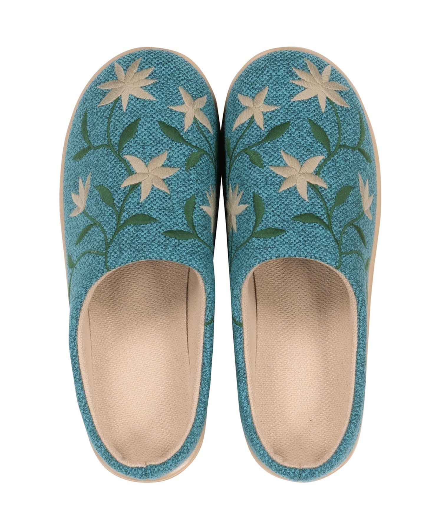 BACKYARD FAMILY シビラ サボ型スリッパ ローラ インテリア・生活雑貨 その他のインテリア・生活雑貨 ベージュ ブルー レッド グリーン