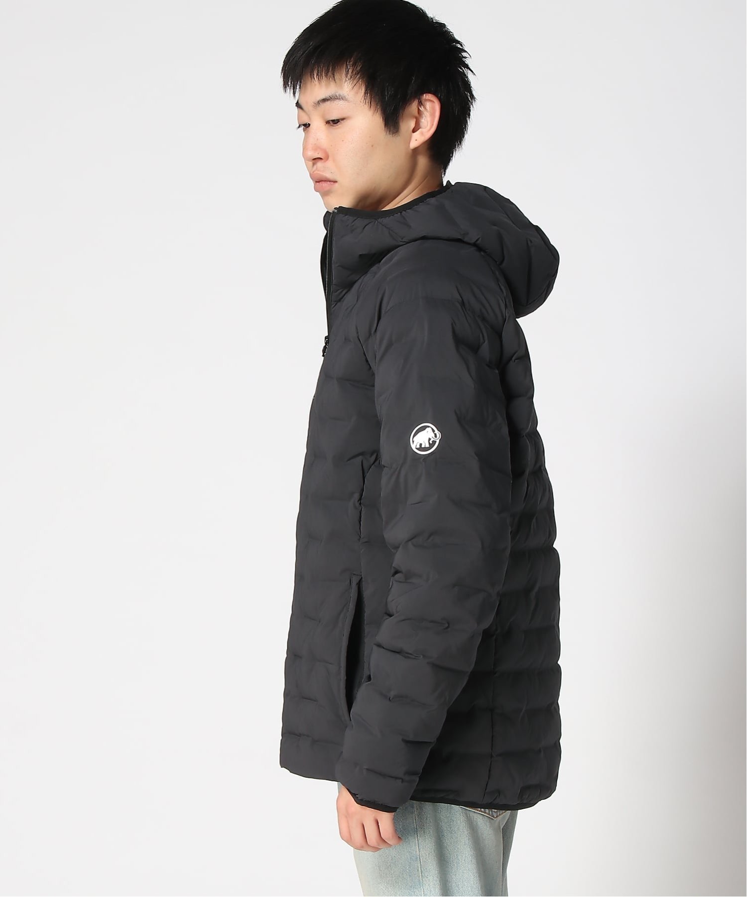 MAMMUT/(M)【公式】センダー インサレーション フーデッド ジャケット AF マムート ジャケット・アウター ダウンジャケット・ダウンベスト ブラック ネイビー