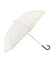 LANVIN en Bleu LANVIN en Bleu(ランバン オン ブルー) レディース 晴雨兼用 日傘 UV 遮熱 遮光 折りたたみ傘 フリル ムーンバット ファッション雑貨 折りたたみ傘 ブラック ネイビー ブラウン ホワイト【送料無料】