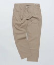 SHIPS GROWN SEWN: Drawstring Pant - Feather Twill シップス パンツ チノパンツ カーキ ネイビー【送料無料】