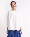 【SALE/1%OFF】RNA-N M1820 26/-リサイクルプレーティング五分袖プルオーバー アールエヌエーエヌ トップス カットソー・Tシャツ グレー グリーン ブルー オレンジ レッド ブラック ホワイト【送料無料】(4)