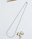BEAMS MEN BEAMS / ナロー ネックレス ゴールド Silver925 ビームス メン アクセサリー・腕時計 ネックレス ゴールド【送料無料】