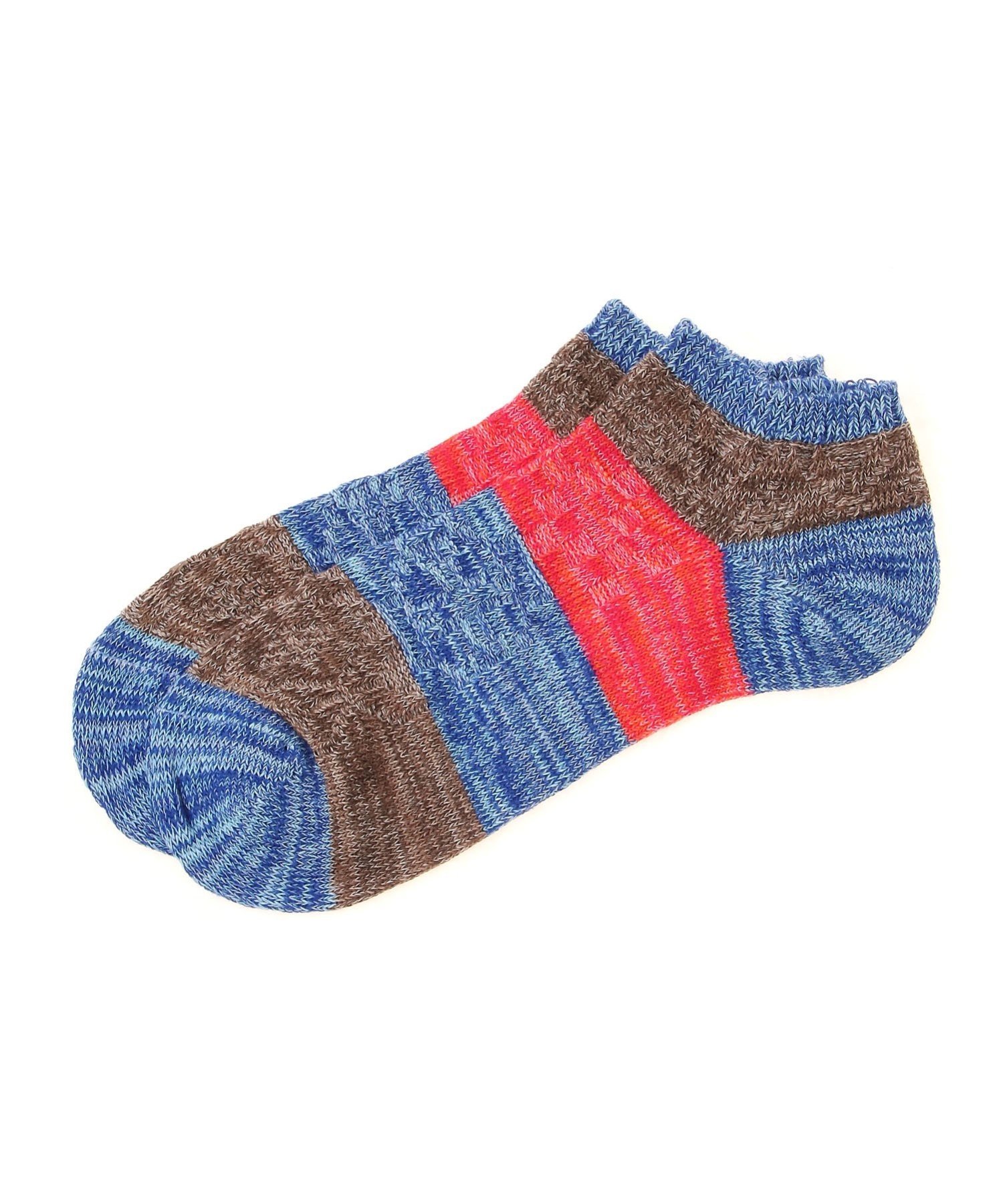 F.S.B F.S.B/(U)ボーダーアンクル丈ソックス エフエスビー 靴下・レッグウェア 靴下