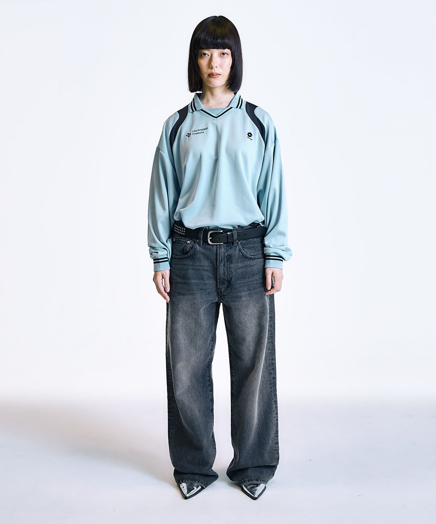 【SALE／60%OFF】SHIPS MEN 【City Ambient Products別注】LOTTO: GAME SHIRT シップス トップス カットソー・Tシャツ ホワイト ブルー【送料無料】