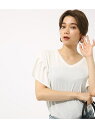 【SALE/60%OFF】AZUL by moussy 《8/19まで期間限定価格》フレアフレンチスリーブTEE アズールバイマウジー カットソー【RBA_S】【RBA_E】