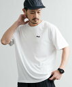 【SALE/20%OFF】Rocky Monroe FILA QUICKDRY ロゴ刺繍半袖メッシュTシャツ ロッキーモンロー トップス カットソー・Tシャツ グレー ホワイト ブラック ネイビー