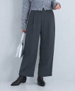【SALE/50%OFF】UNITED ARROWS green label relaxing サテン スラックス パンツ ユナイテッドアローズ アウトレット ...