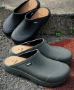 AIGLE CORLAY / コーレイ 天然ゴム コルクインソール サボサンダル / つっかけ エーグル シューズ・靴 サンダル グリーン ブラック【送料無料】