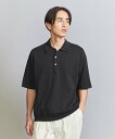 【SALE/50%OFF】BEAUTY&YOUTH UNITED ARROWS ガスコットン 3ボタン ポロニット ユナイテッドアローズ アウトレット トップス...