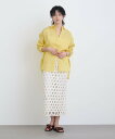 HOUSE OF LOTUS 【SAYAKADAVIS/サヤカデイヴィス】ハンドクロシェットスカート ハウス オブ ロータス スカート その他のスカート ホワイ...