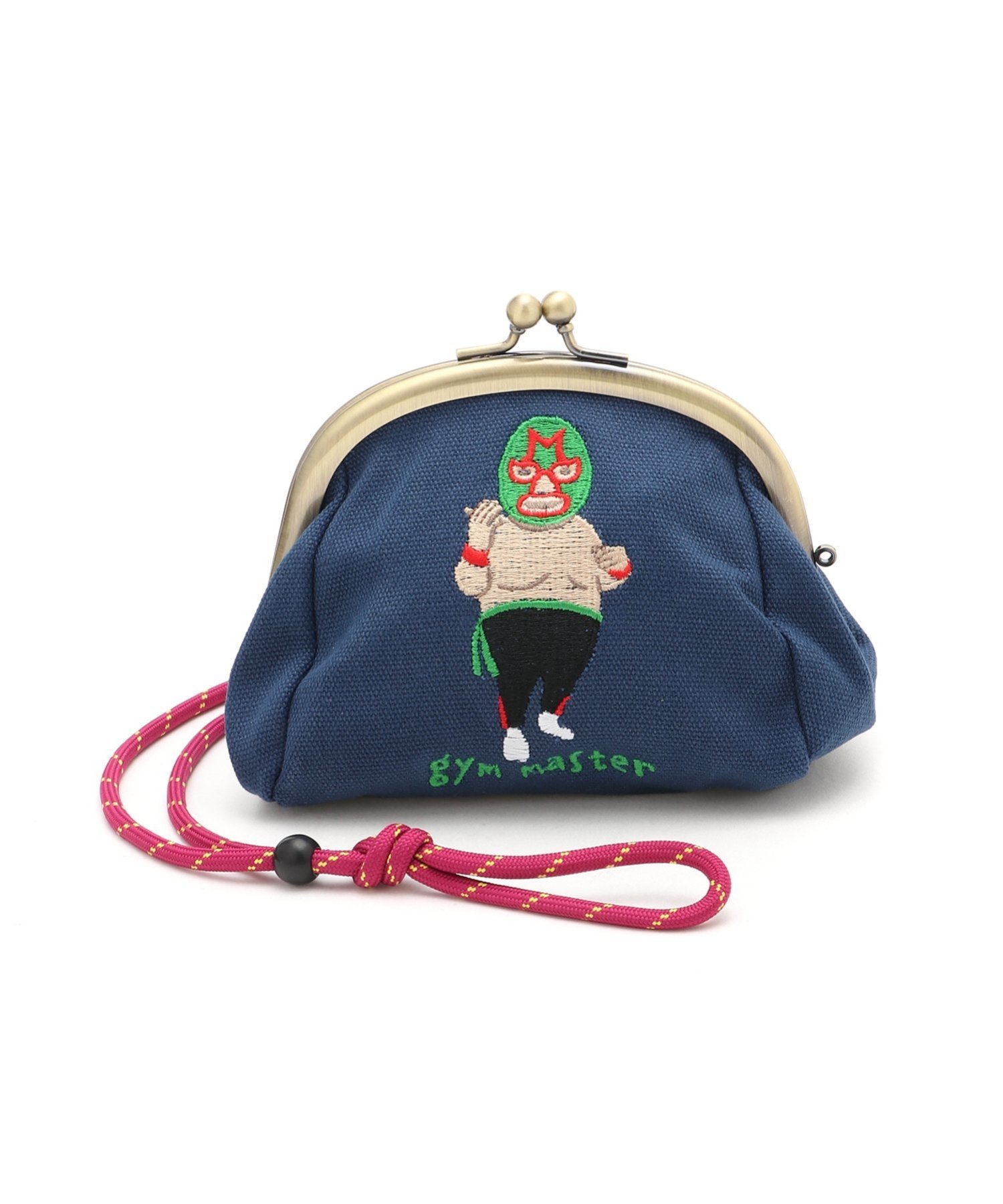gym master gym master/(U)覆面レスラーガマグチミニショルダー ジムマスター バッグ ショルダーバッグ ブラック ホワイト グリーン ネイビー オレンジ ブラウン