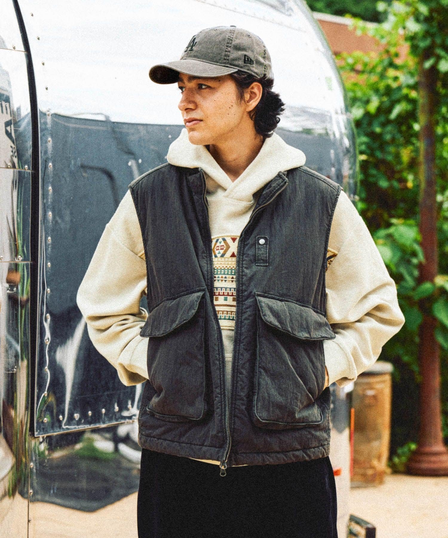 niko and ... ブリーチスタンドベスト ニコアンド ジャケット・アウター その他のジャケット・アウター..