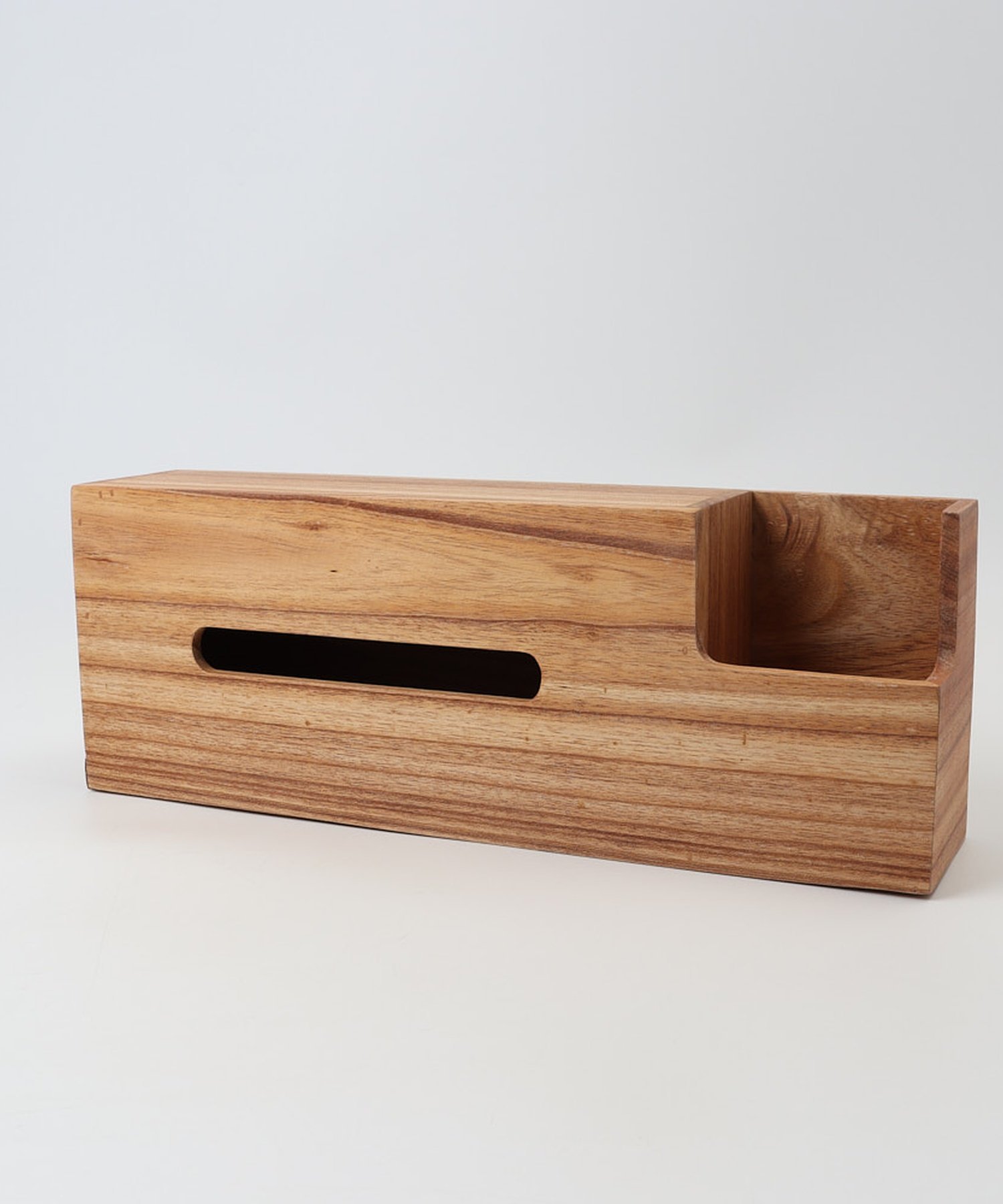 BACKYARD FAMILY ティッシュケース リモコン収納付き ローラ インテリア・生活雑貨 その他のインテリア・生活雑貨