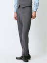 【SALE/50%OFF】TAKA-Q 【24AW】 ストレッチウォッシャブル スリムフィット ノータックスラックス 無地グレー(セットアップ可能) タカキュー...